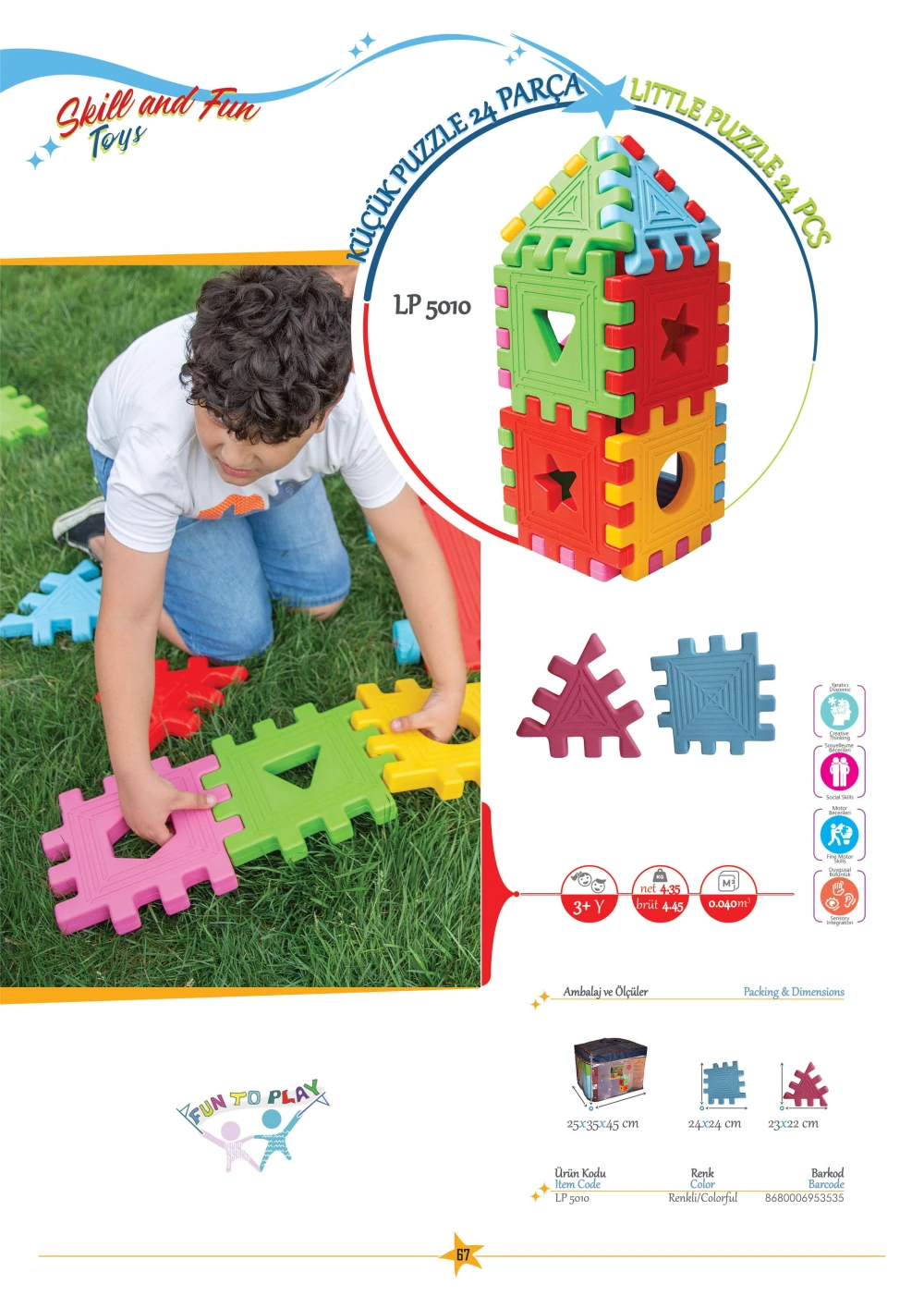 Plastik puzzle