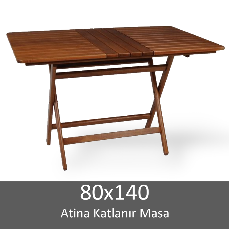 80x140 ATİNA KATLANIR MASA