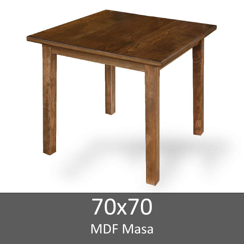 70x70 mdf masa