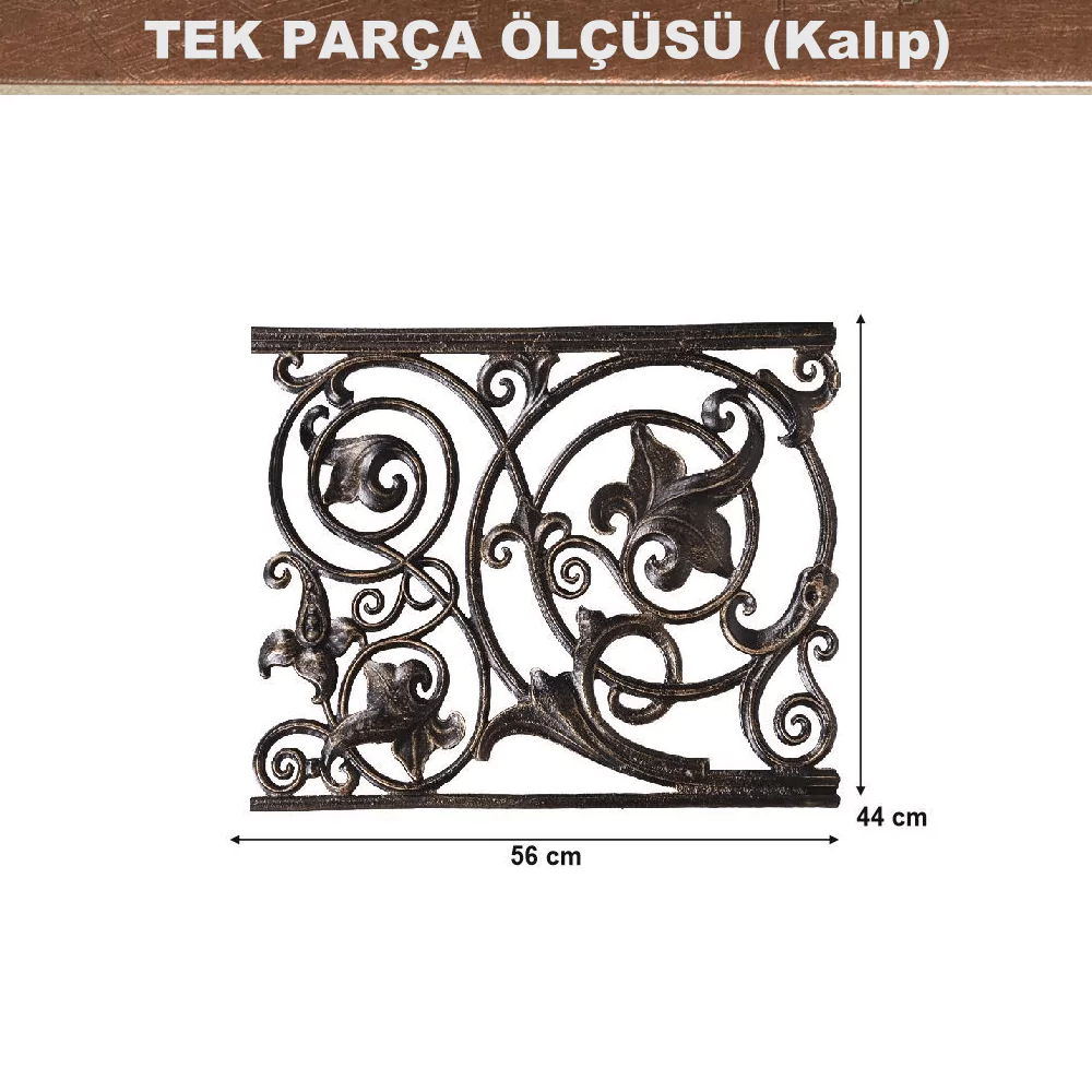 Ferforje döküm korkuluk