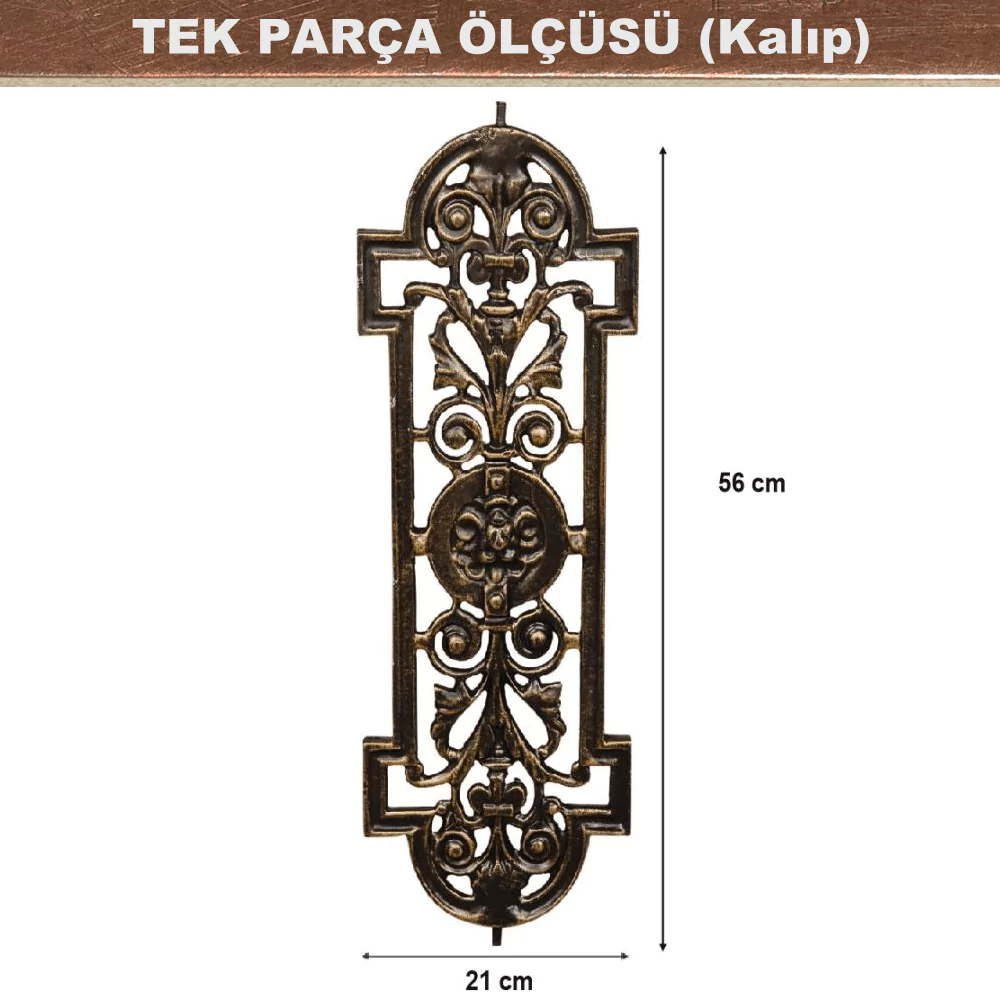 Döküm korkuluk kalıp desen