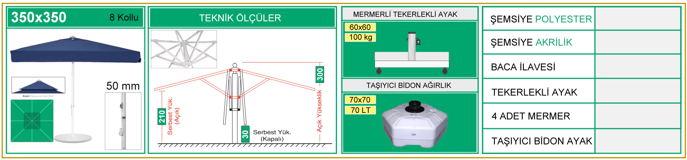 350x350 cm emsiye l