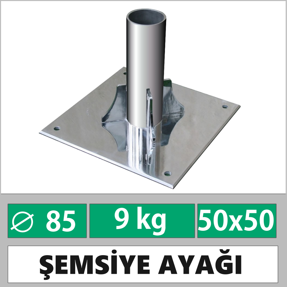Şemsiye sabitleme aparatı