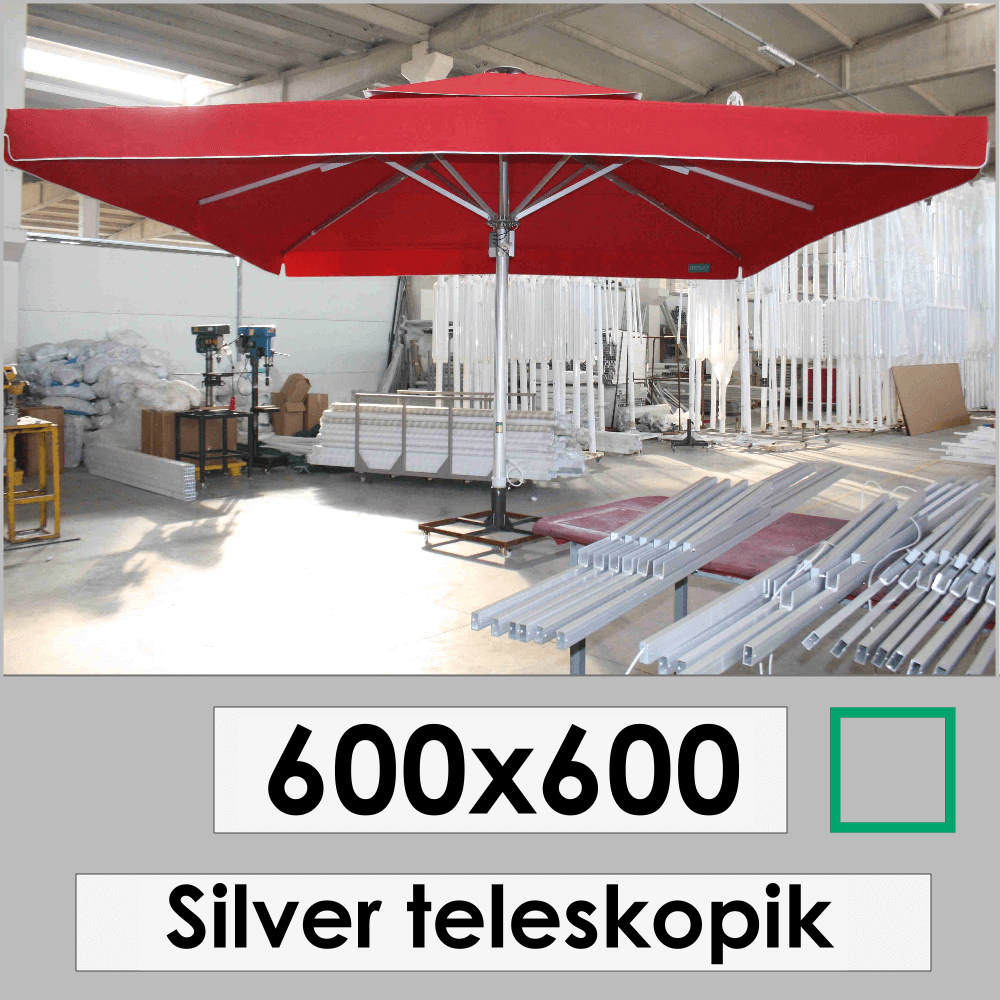 600x600 mega teleskopik şemsiye