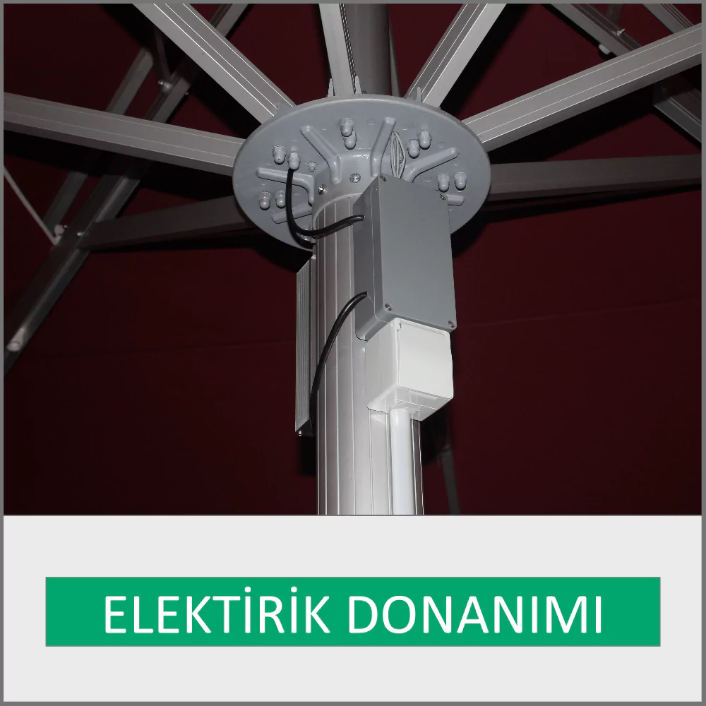 Şemsiye elektrik donanımı