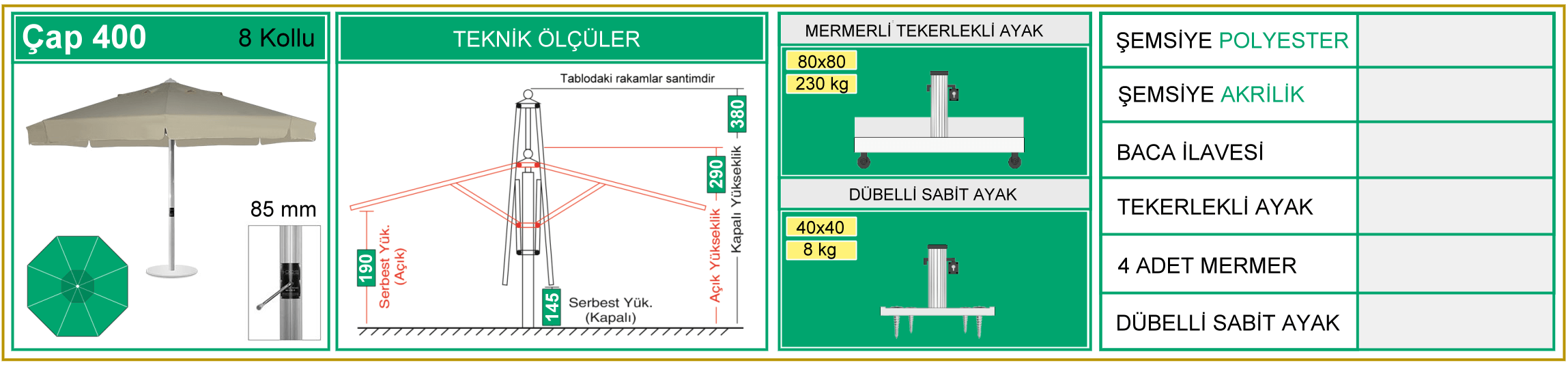 400 cm emsiye ls