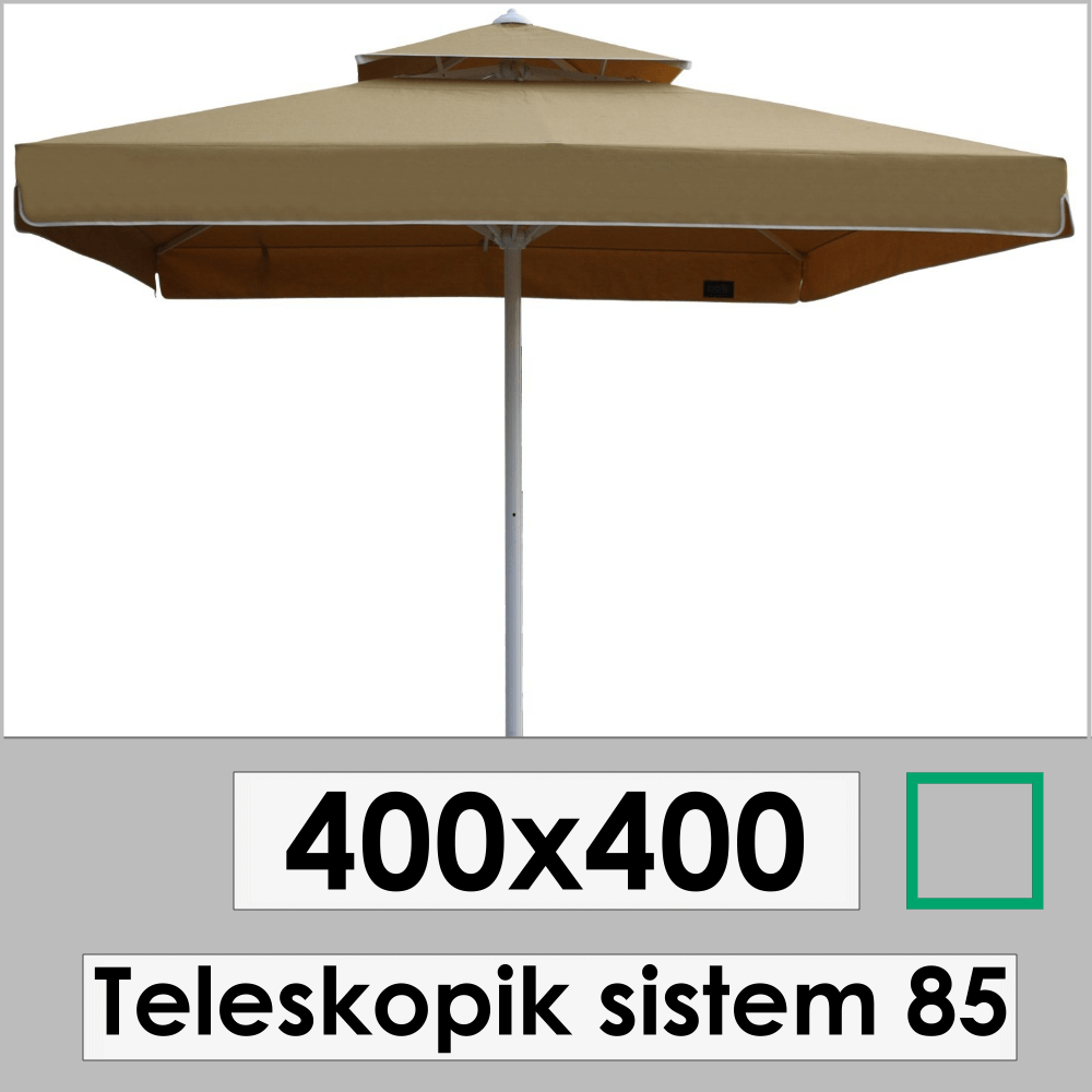400x400 teleskopik şemsiye
