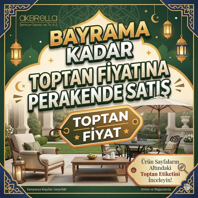 Bayrama Kadar Toptan Fiyatına Perakende Satış