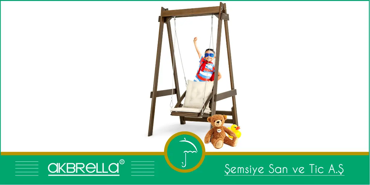 Ahşap Bahçe Salıncağı