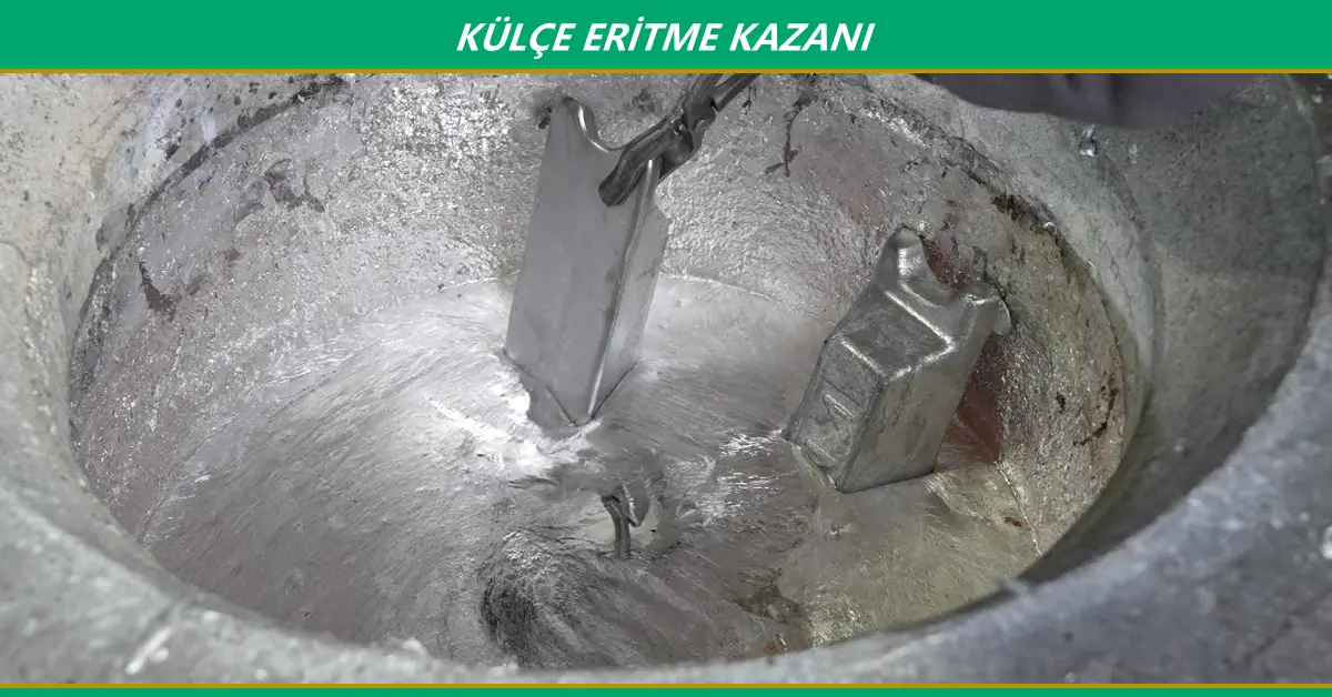 Külçe Eritme Kazanı