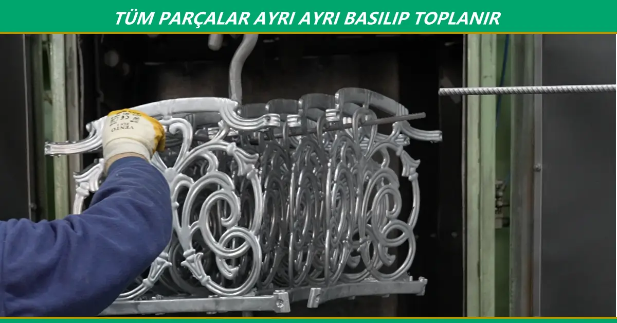 Dökülen Parçaların Tasnifi