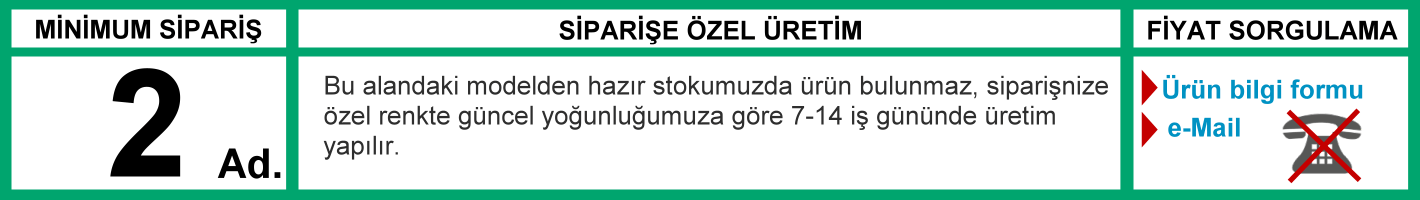 24 adet sipariş