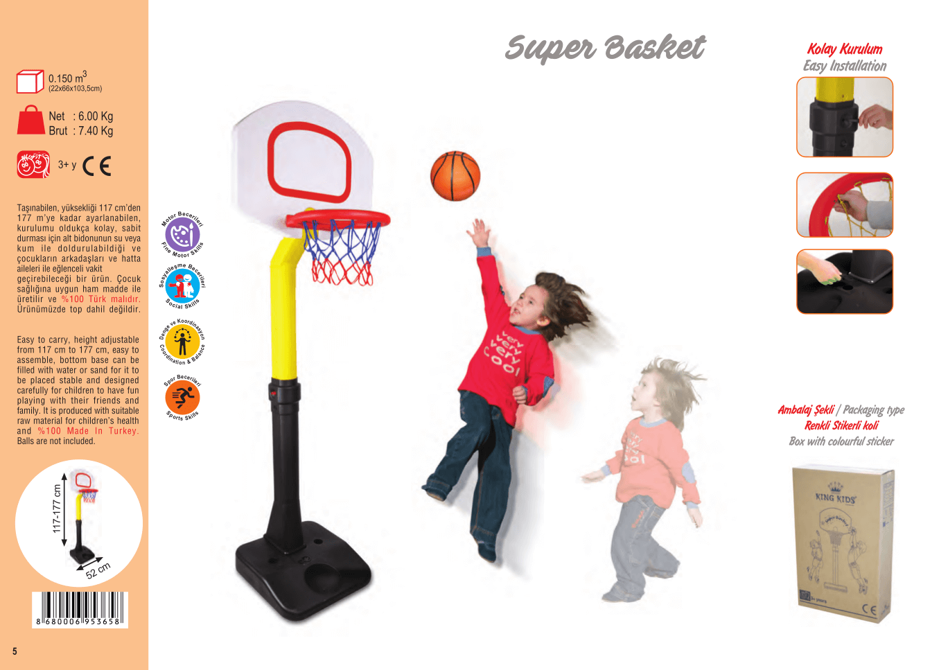 Plastik basket filesi