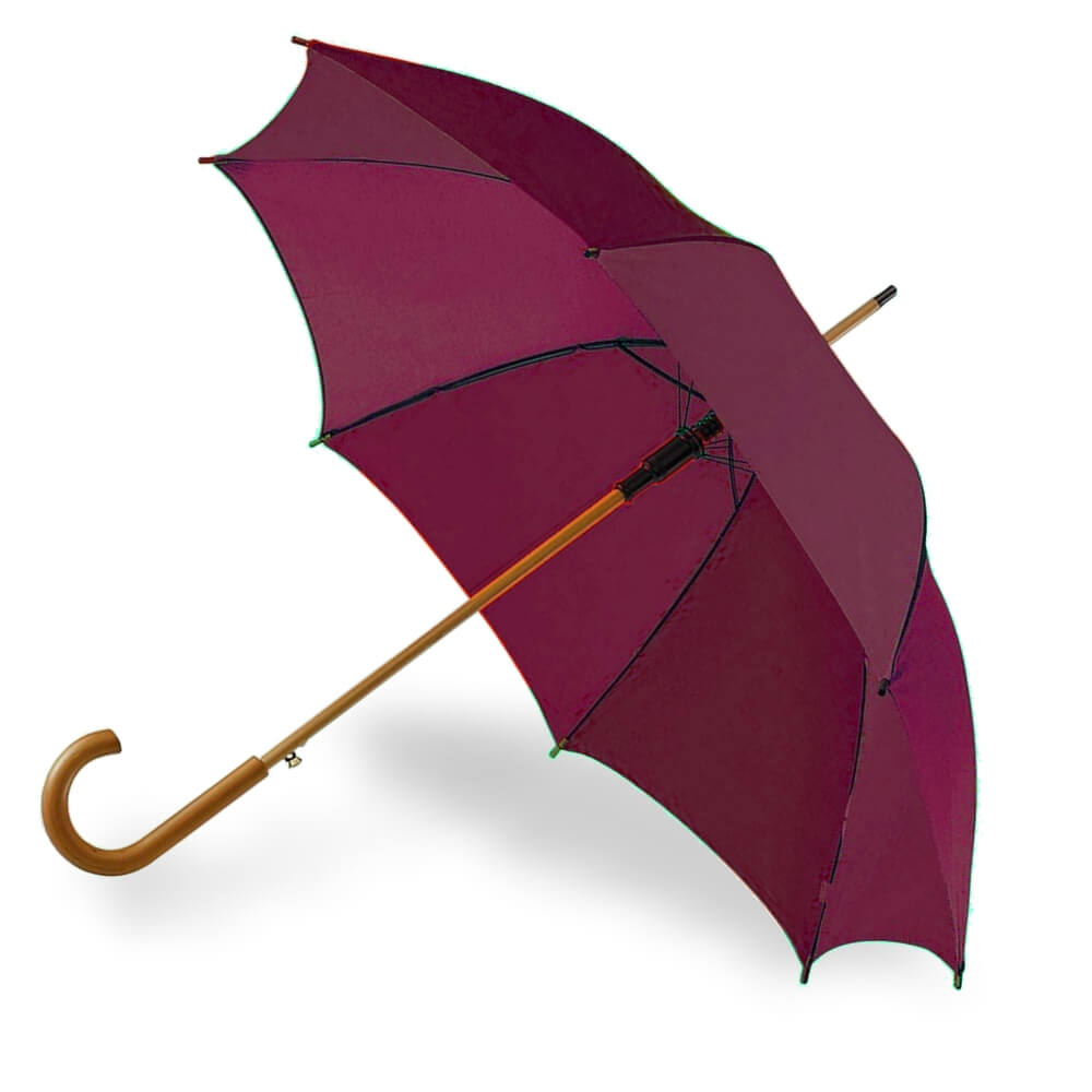 Bordo yağmur şemsiyesi