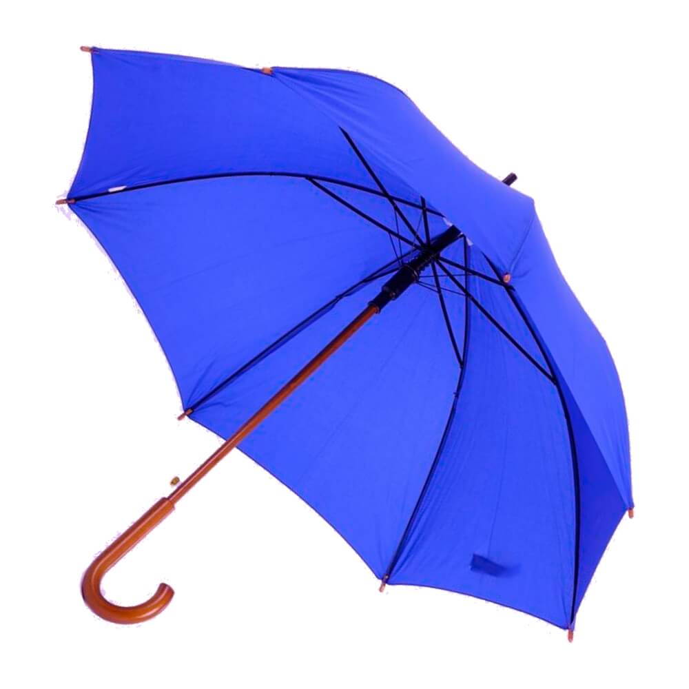 Sax mavi yağmur şemsiyesi