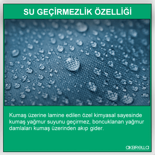 Su geçirmezlik özelliği