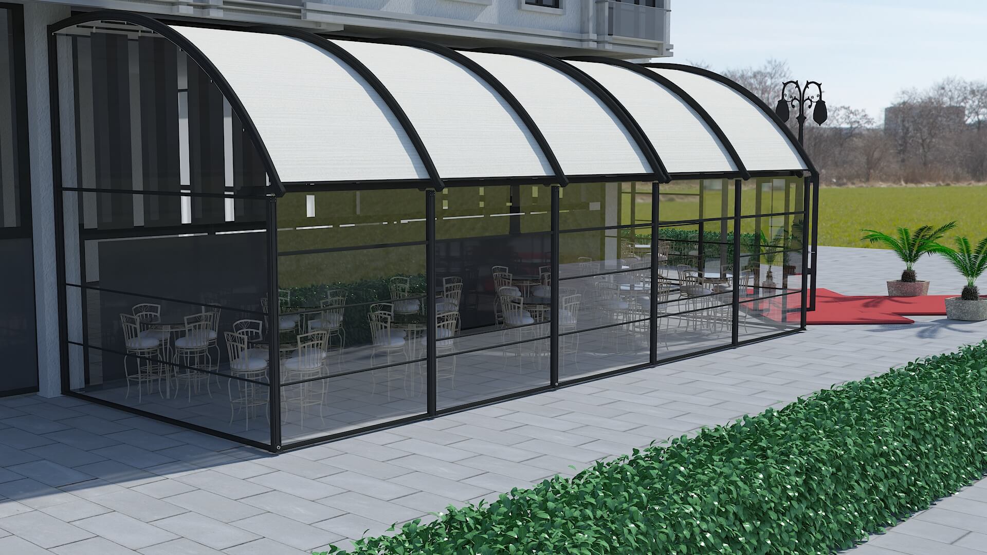 Pergola çizimi