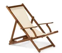 Ahşap katlanan şezlong