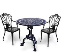 Döküm masa sandalye takımı