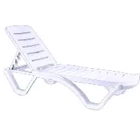 Plastik şezlong