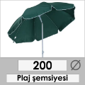 200/10 deniz plaj şemsiyesi - Yeşil