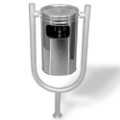 Metal çöp kovası TRS 227