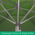 Teleskopik cafe şemsiyesi