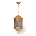 57x19 cm - DUY E27 Tavan tipi alüminyum döküm gold altın model zincirli aplik Osmanlı tarzı dekoratif sarkıt aydınlatma apliği
