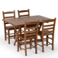4 kişilik 80x140 dış mekan cafe restoran bahçe masa sandalye takımı, yemek masası seti