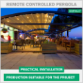 Çatı tentesi Pergola yarım ay