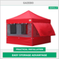 Gazebo çadır ev odalı