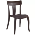 Toro-S Rattan sandalye kahve