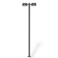 400x110 cm Modern park, bahçe led aydınlatma direkleri imalatı