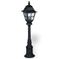 88x18 cm - E27 DUY İngiliz model dekoratif alüminyum döküm şapkalı bahçe çim aydınlatma direği