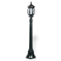 114x18 cm - E27 DUY Kristal cam küre model dekoratif alüminyum döküm modern bahçe çim aydınlatma direği