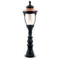 143x39 cm - E27 DUY Bakır şapkalı model dekoratif alüminyum döküm kısa model modern bahçe çim aydınlatma direği
