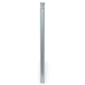270X15.5 cm - E27 DUY Milenyum motifli yukarı yöne bakan tek (1) fenerli alüminyum döküm modern dekoratif bahçe aydınlatma direği