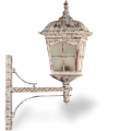 51x39 cm - DUY E27 Dik kollu yukarı yöne bakan dekoratif alüminyum döküm duvar tipi aplik Amerikan tipi dış mekan aydınlatma duvar apliği