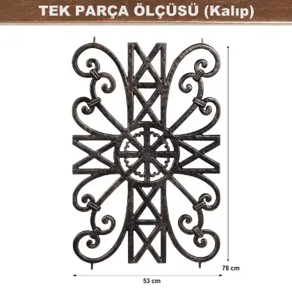 Desenli korkuluk