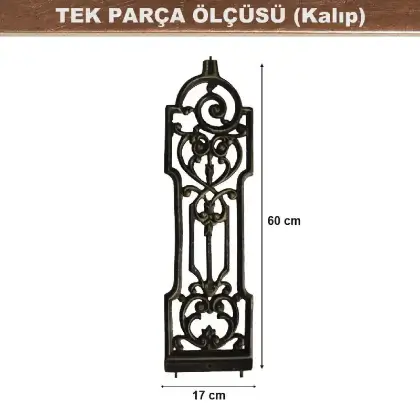 Alminyum dkm korkuluk desen