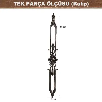 Alminyum dkm korkuluk desen