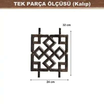 Alminyum dkm korkuluk desen