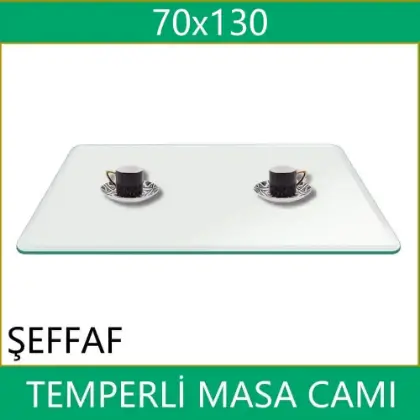 effaf temperli masa cam 70x130