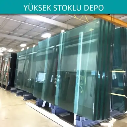 Temperli cam masa camı kesimi