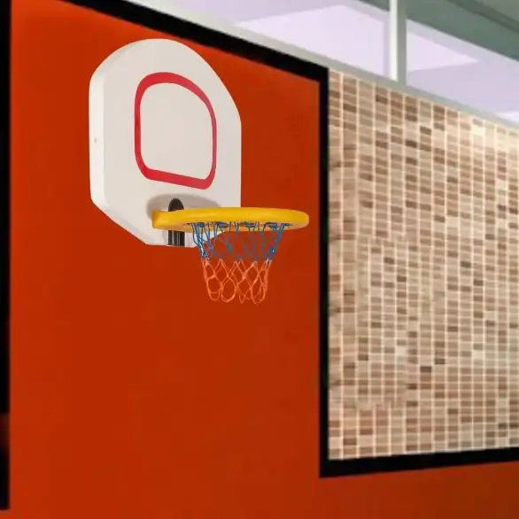 Plastik basket potası duvar