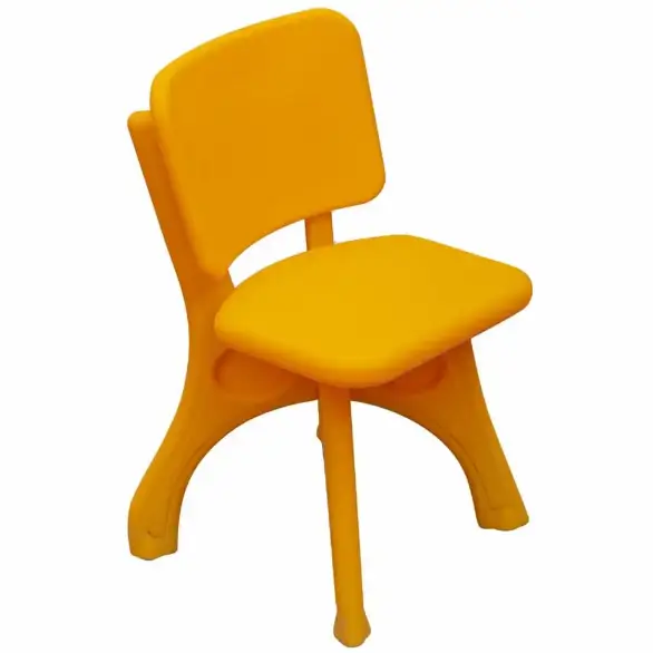 Plastik çocuk sandalyesi turuncu