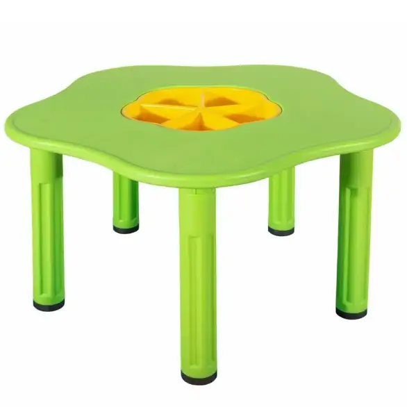 Papatya kum masası yeşil