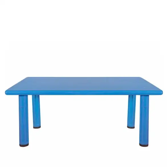 Çocuk oyun masası mavi