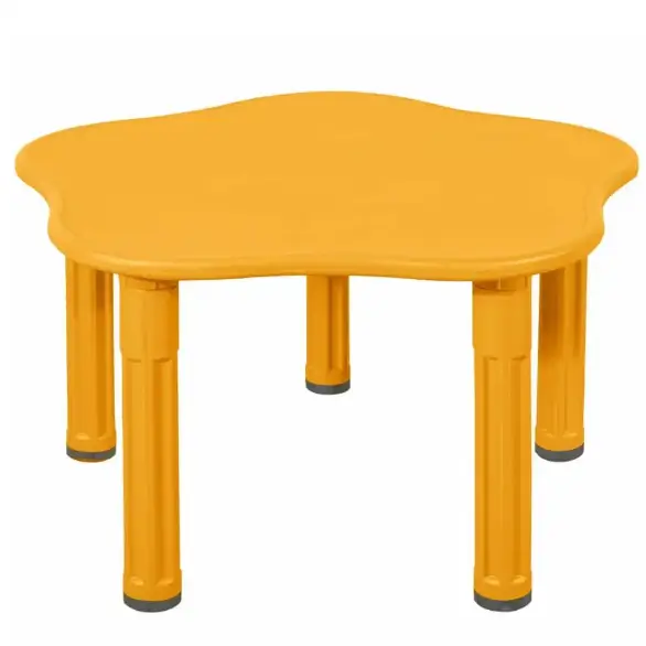 papatyya çocuk masası sarı