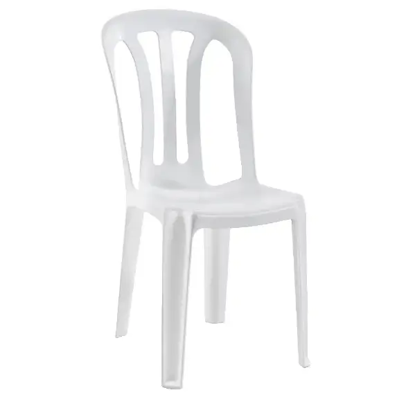 Plastik beyaz sandalye Buket